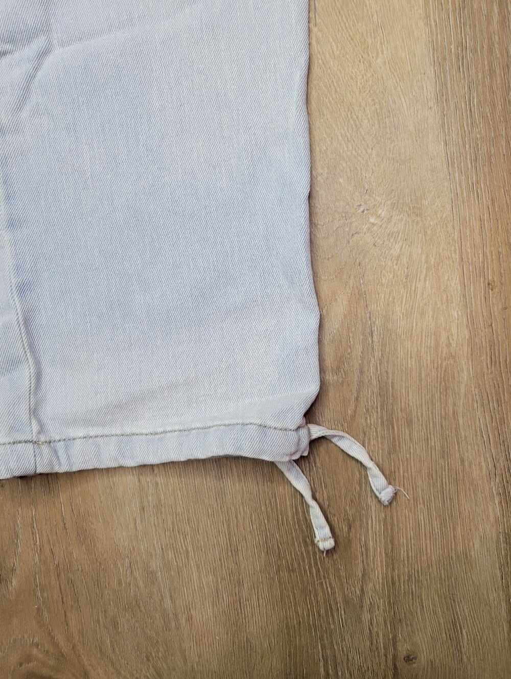 No Boundaries Light Blue Straight Leg Cargo Jeans - Picture 3 of 5